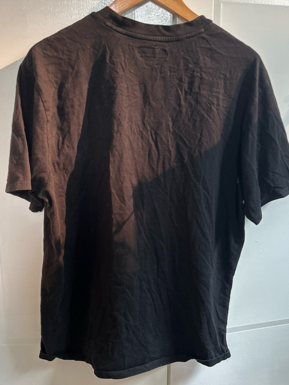 Guess Black Short-Sleeve Logo Tee with Blue & Purple Accents - Picture 2 of 3